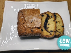 low-iodine cinnamon raisin bread recipe