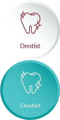 tooth icon representing dentist