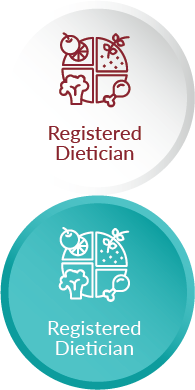 food groups icon representing registered dietician